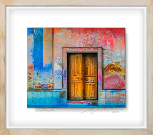 Doors of the Worlds Unlimited Edition collection of fine art handmade artisan doors in 3D of Guatemala, Mexico and the world.